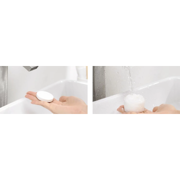 Toalla de baño comprimida desechable limpia y conveniente